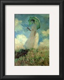 Woman with Parasol Posters por Claude Monet Woman with Parasol Posters por Claude Monet