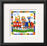 Train Posters by Cheryl Piperberg