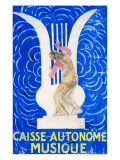 Caisse Autonome Musique Giclee Print