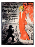 Nieder mit dem Bolschewismus Giclée-Druck