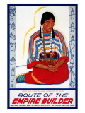Blackfeet Indian Maiden Giclee Print