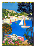 L'Ete Sur la Cote D'Azur Giclee Print