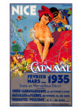 Nice Carnaval, c.1935 Giclee Print