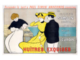 Huitres Exquises Lámina giclée