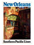 New Orleans Souhtern Pacific Giclee Print