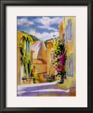 Coastal Village, France Prints by Karen McLean