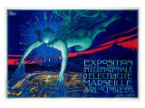 Exposition d'Electricite Marseille Giclee Print