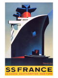SS France Giclee Print