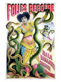 Folies Bergere Giclée-tryk Folies Bergere Giclée-tryk