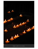 To Light a Candle Is to Cast a Shadow Affiches par Graham Rhodes