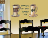 Coffee Duo Wandabziehbild von T. Gamel