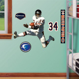 Walter Payton Fathead Junior Wall Decal