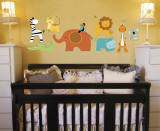 Mod Zoo Wall Decal by Wendy Bentley