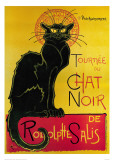 Tournée du Chat Noir, c.1896 Art by Théophile Alexandre Steinlen