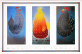 Hayley, Lorraine and Lawrence Prints by Mackenzie Thorpe