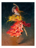 Spanish dancer Giclee Print Spanish dancer Giclee Print