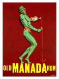 Old Manada Rum Giclee Print