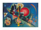 Im Blau Affiches par Wassily Kandinsky