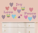 Heart-To-Heart Wall Decal