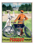 Cycles Peugeot Valentigney reproduction procédé giclée