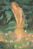 Rêve d'été Affiches par Edward Robert Hughes