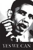 Obama - Yes We Can (black and white) Pósters