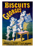 Biscuits Georges Giclee Print