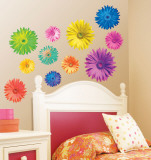 Pop Art Daisies Seinätarra tekijänä Anthony Matos