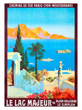 Le Lac Mejeur Giclee Print