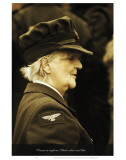 Women in Uniform Khaki White and Blue Affiches par Graham Rhodes