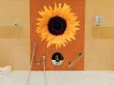 Un girasol Vinilos decorativos por Masao Ota