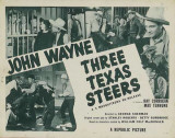 Three Texas Steers Lámina maestra