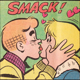 Archie Comics Retro: Archie and Betty Comic Panel; Smack! (Aged) Poster