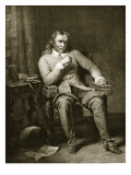 Portrait of Oliver Cromwell, Illustration from 'Hutchinson's Story of the British Nation', C.1923 Giclee Print by Charles Lucy
