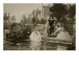 The Children of Charles I, Illustration from 'Hutchinson's Story of the British Nation', C.1923 Giclee Print by Frederick Goodall