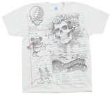 Grateful Dead - GD Sketch T-Shirts Grateful Dead - GD Sketch T-Shirts