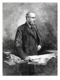Charles Stewart Parnell, in the Witness Box During the Special Commission Investigating Reproduction procédé giclée par Walter Wilson