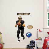 Drew Brees Fathead Junior Wall Decal