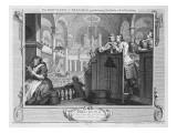 The Industrious 'Prentice Performing the Duty of a Christian, Plate Ii of 'Industry and Idleness' Giclee Print by William Hogarth