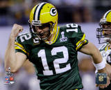 Aaron Rodgers Action from Super Bowl XLV (19) Photo