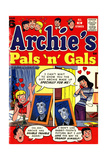 Archie Comics Retro: Archie's Pals 'n' Gals Comic Book Cover 6 (Aged) Kunstdrucke