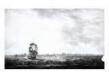 A View of Charles-Town, the Capital of South Carolina, Engraved by Samuel Smith, 1776 Giclee Print by Thomas Seitch
