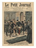 Drunkards in Berlin, Illustration from 'Le Petit Journal', Supplement Illustre, 17th March 1907 Giclee Print by French School 