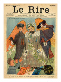 Caricature of Joseph Reinach, from the Front Cover of 'Le Rire', 28th May 1898 Lámina giclée por Sibylle-Gabrielle de Riquetti de Mirabeau