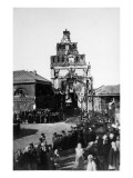 Celebration of the 500 Year Anniversary of the Battle of Kulikovo, at Kolomna, 1880 Giclée-tryk af Russian Photographer