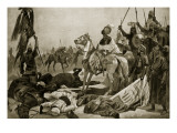 Hyder Ali at Conjeveram, 1780, Illustration from 'Hutchinson's Story of the British Nation', C.1923 Reproduction procédé giclée par Richard Caton Woodville II