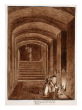The Underground Building of the Neophyte Dominican Nuns. Arco Dei Pantani, 1833 Giclee Print by Agostino Tofanelli
