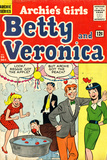 Archie Comics Retro: Betty and Veronica Comic Book Cover 96 (Aged) Kunstdrucke