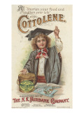 shorten Your Food and Lengthen Your Life', Advertisement for Fairbank's Cottolene, 1896 Giclee Print by American School 