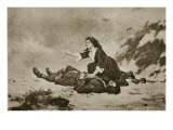 The Massacre of Glencoe, Illustration from 'Hutchinson's Story of the British Nation', C.1923 Giclee Print by J.B. MacDonald